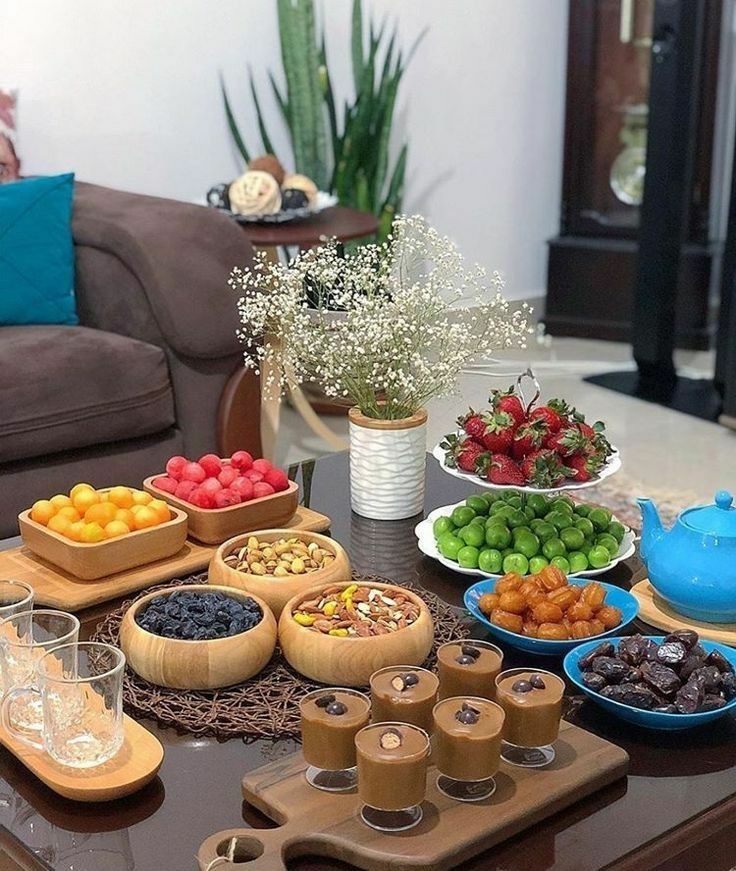 ظرف چوبی خاص و مدرن برای پذیرایی