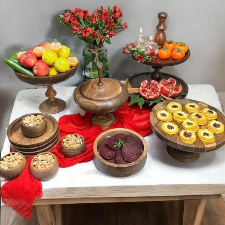شکلات خوری چوبی خاص برای پذیرایی
