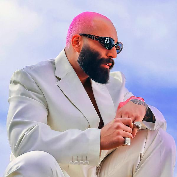 حمید صفت در نمایش آرش در نقش افراسیاب