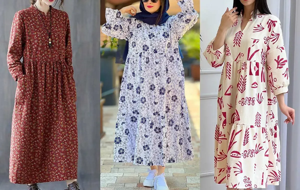 مدل پیراهن تابستانی لینن زنانه