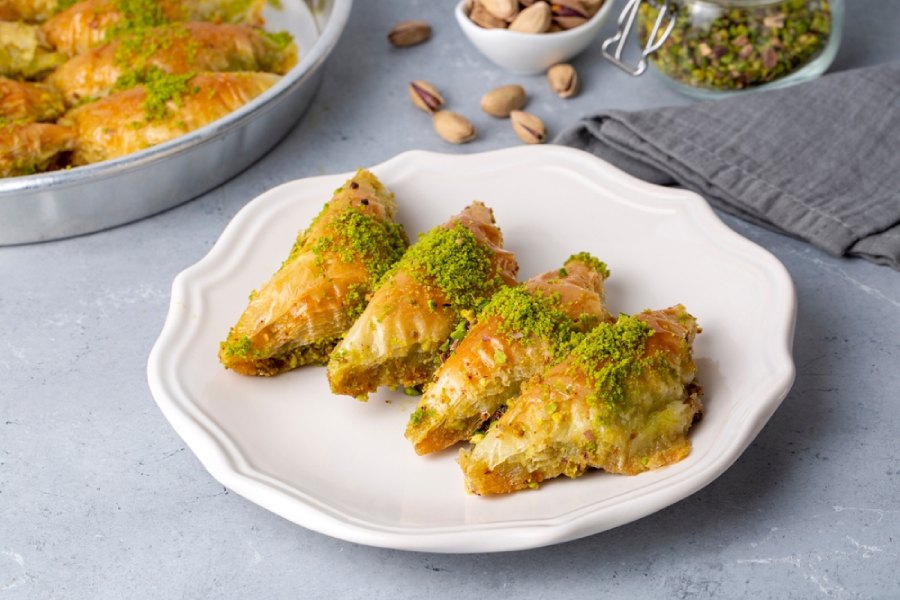 باقلوا هویج اسلایسی یا Havuç Dilimi