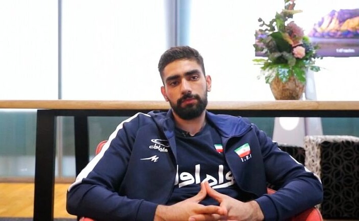 علی حاجی پور قطر پاسور تیم ملی والیبال ایران