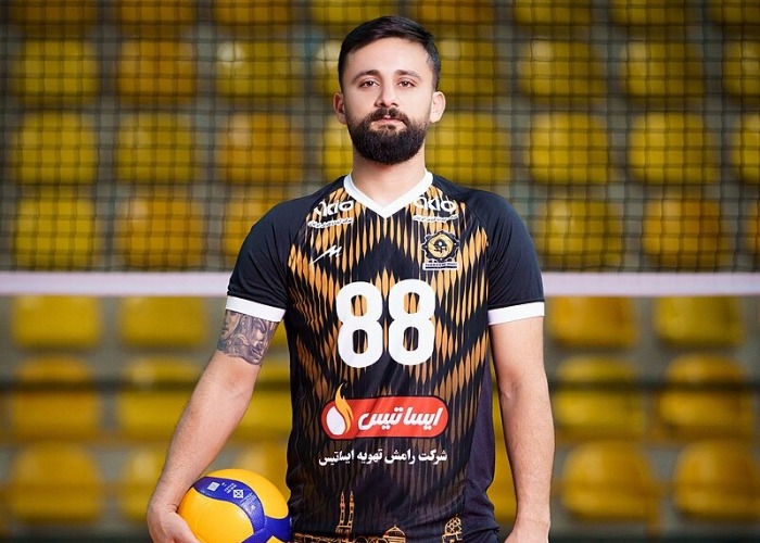 محمدرضا حضرت پور لیبرو تیم ملی والیبال ایران