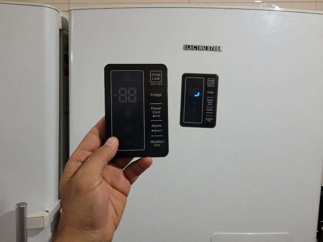یخچال فریزر الکترواستیل