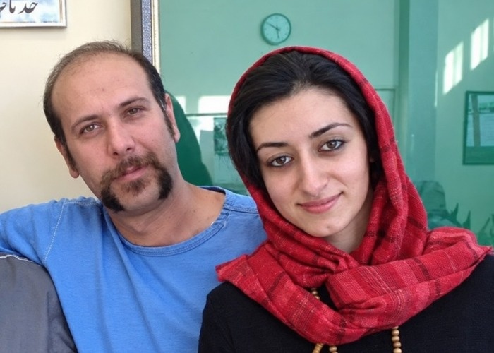 محمد بحرانی و همسرش