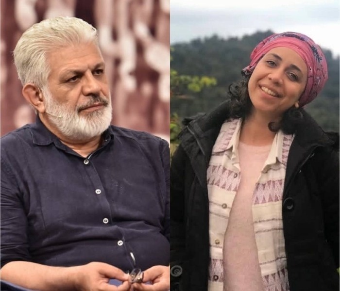 پرویز فلاحی پور و دخترش