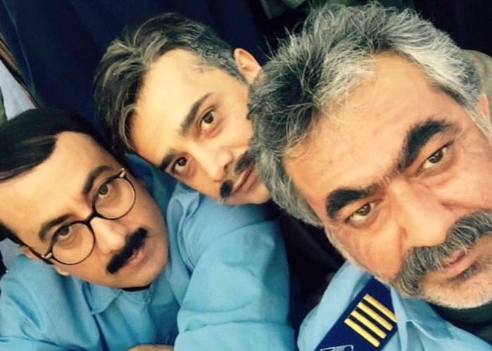 سپند امیرسلیمانی در پشت صحنه سریال در حاشیه