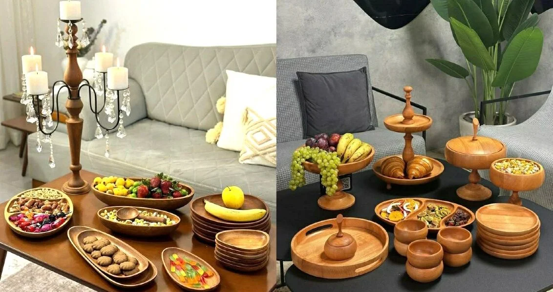 مدل‌های ظروف چوبی