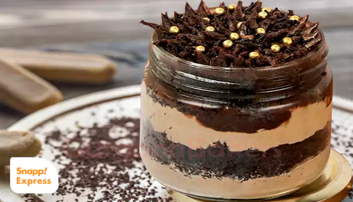 طرز تهیه جار کیک شکلاتی