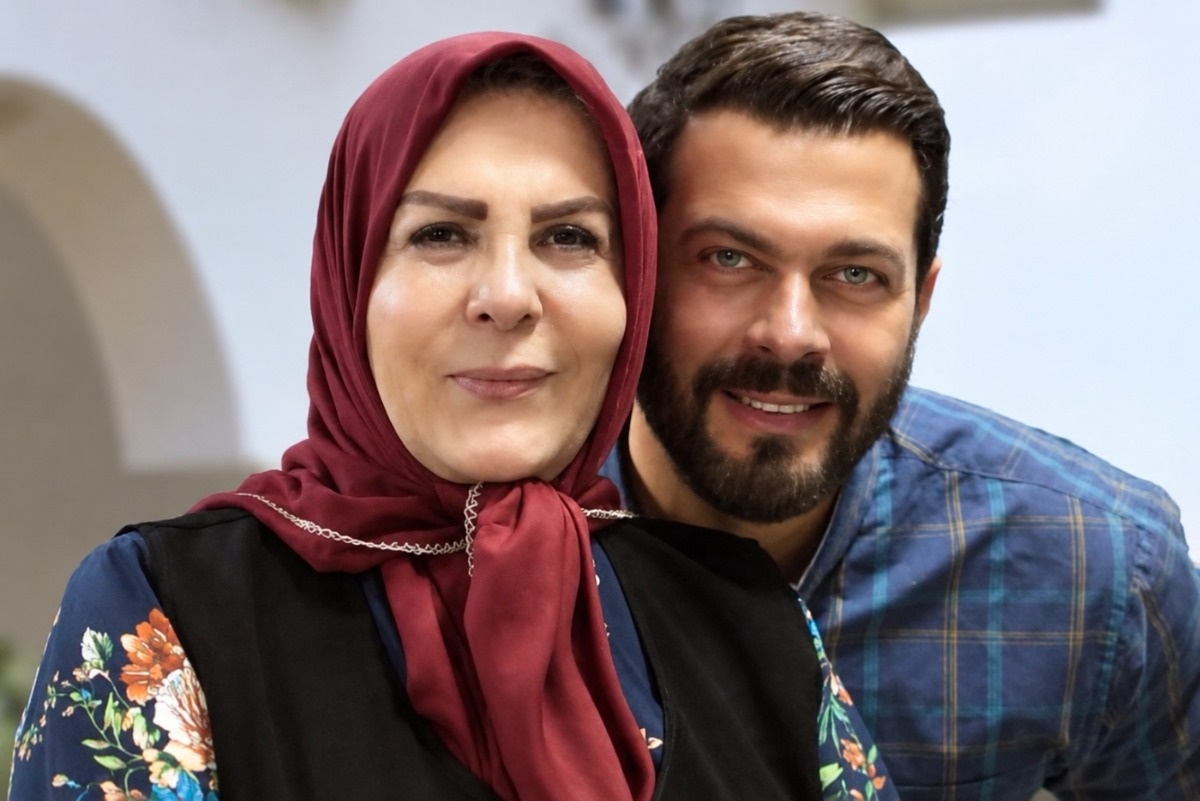 پژمان بازغی با پوراندخت مهیمن